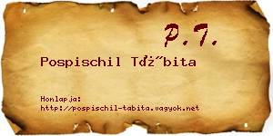 Pospischil Tábita névjegykártya